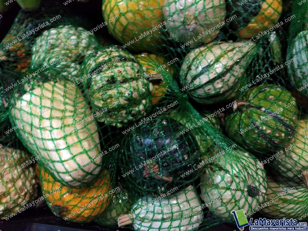 Calabaza decorativa malla