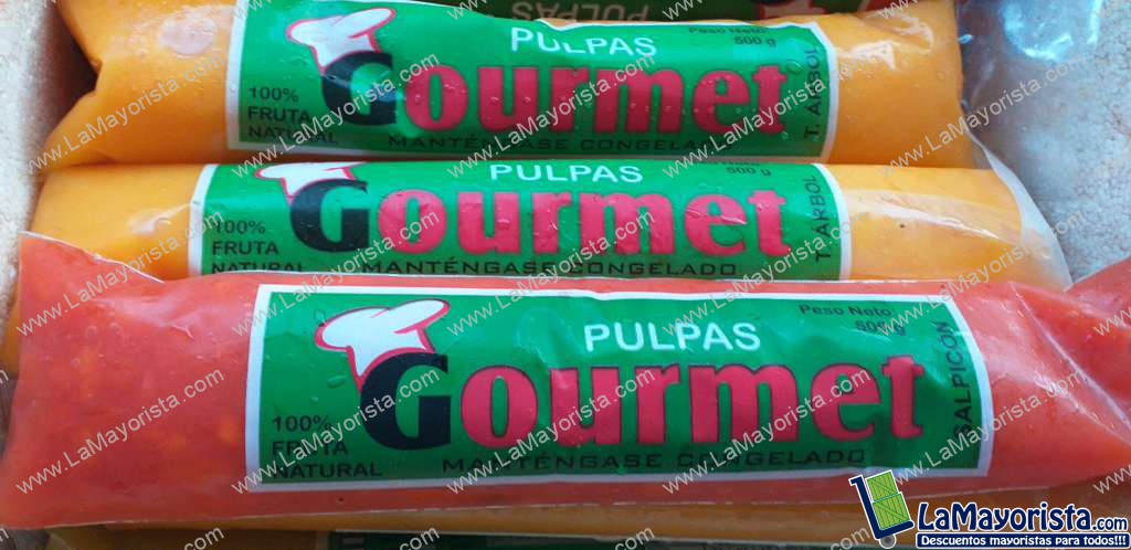 Pulpas gourmet x 500g