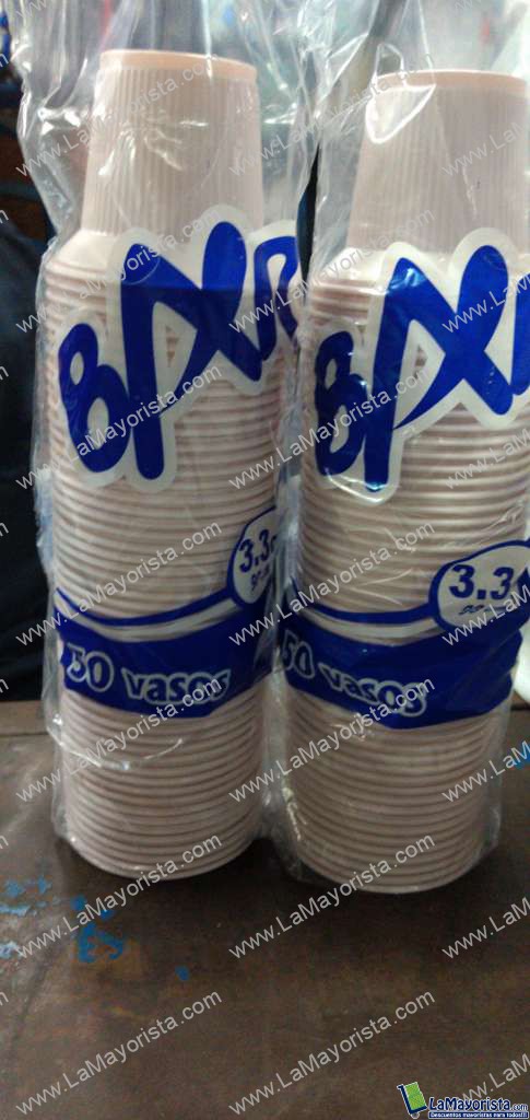 Vasos 3.3 Oz x 50 unidades
