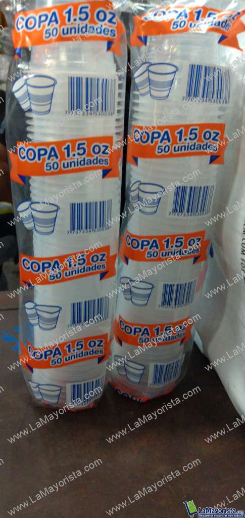 Copa 1.5 Oz x 1000 unidades