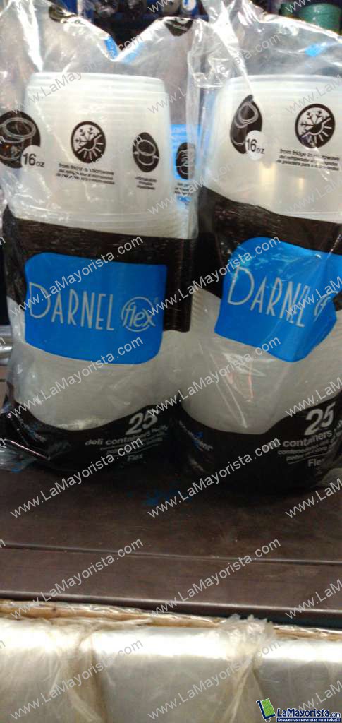 Tarrinas 16 oz x 25 unidades