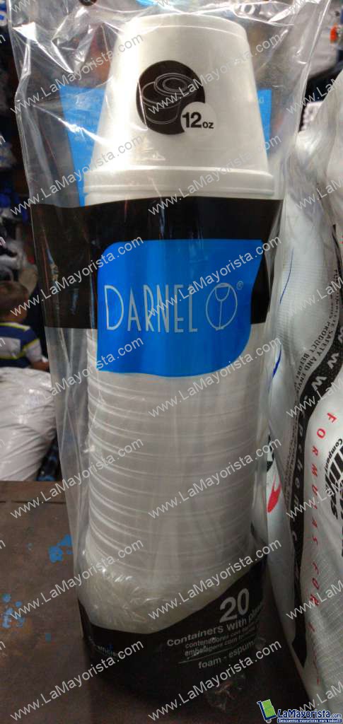 Contenedor 12 oz x 20 unidades