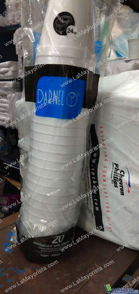 Contenedor 24 oz x 20 unidades