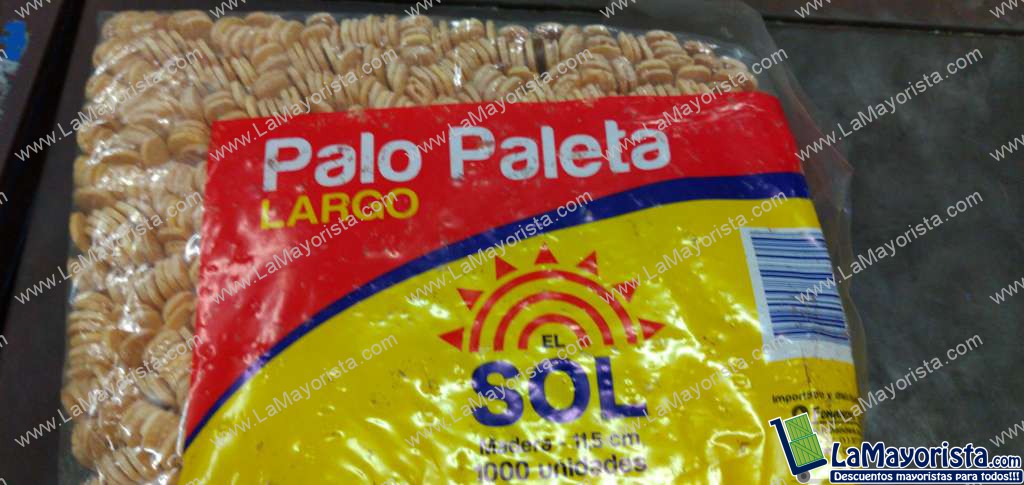 Palo paleta largo x 1000 unidades