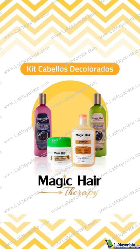 Kit cabellos decolorados