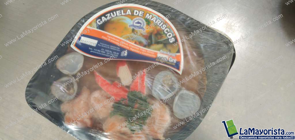 Cazuela de mariscos x 1000 gr