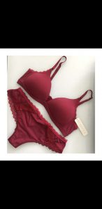 Conjunto ropa interior talla s,m,l