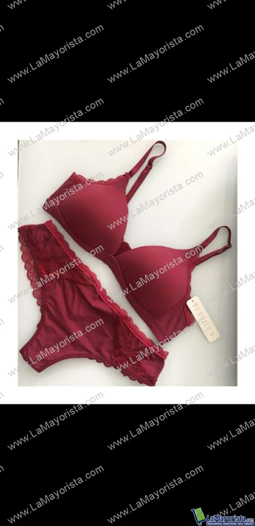 Conjunto ropa interior talla s,m,l