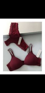 Conjunto ropa interior talla s,m,l