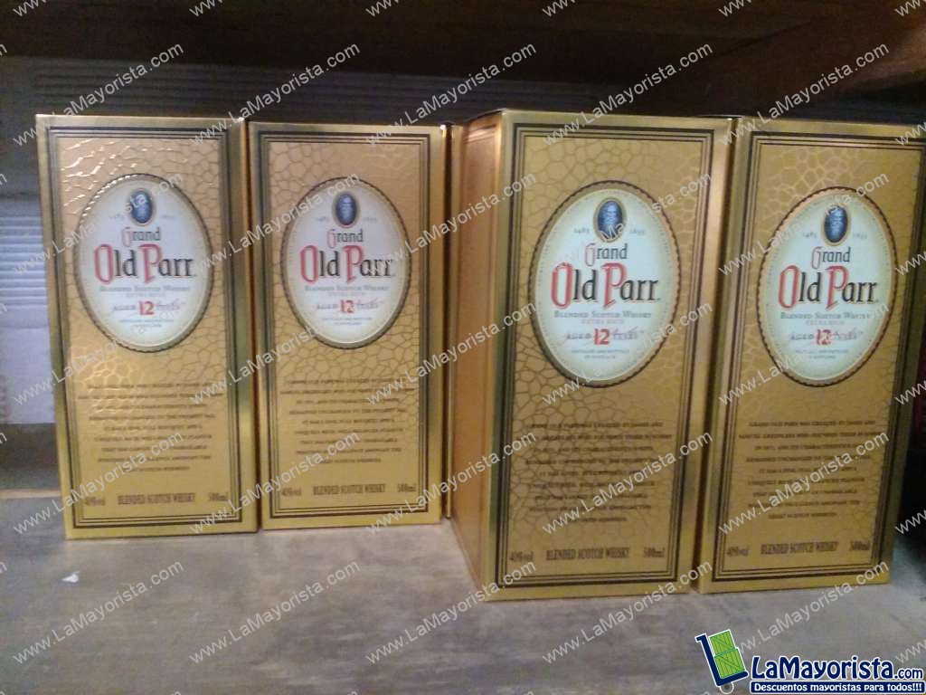 Whisky grand old parr 12 años 500ml