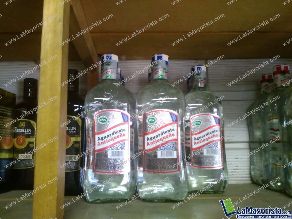 Aguardiente Antioqueño sin azucar litro