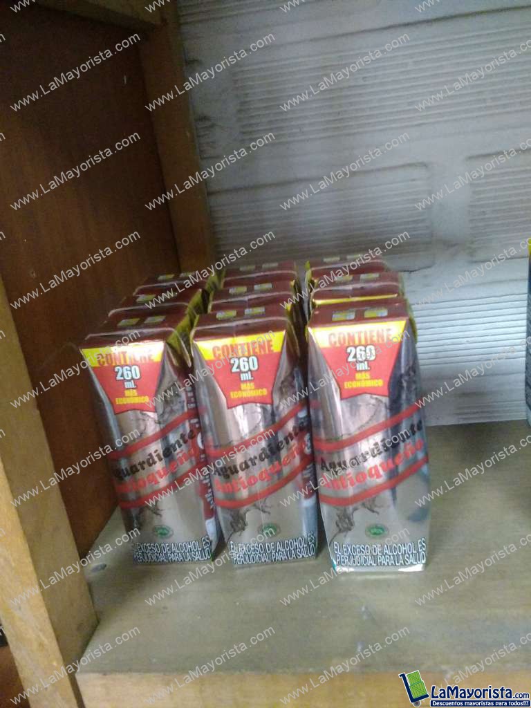 Aguardiente antioqueño tetra 1/4