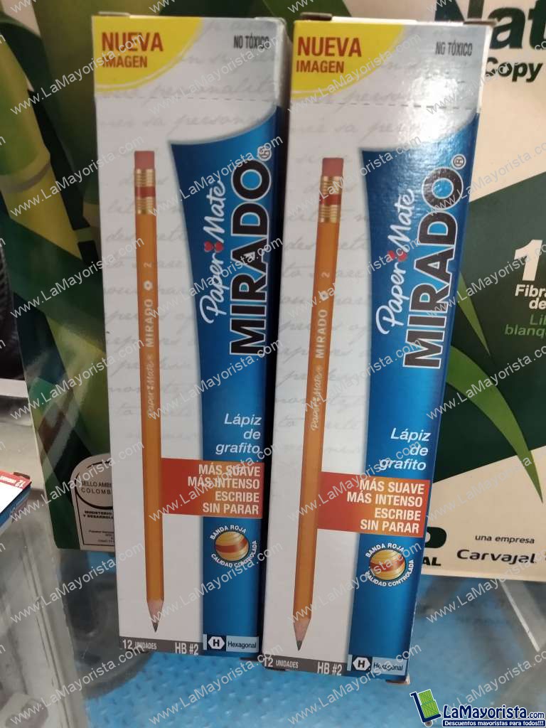 Lápiz mirado caja x 12 unidades