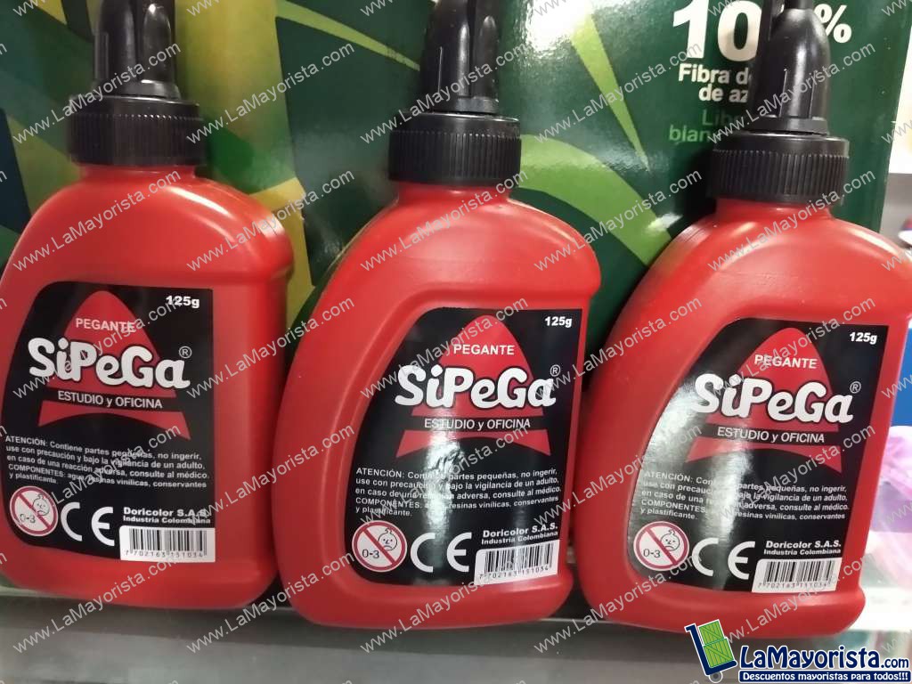 Colbon sipega X 125g caja x 6 unidades