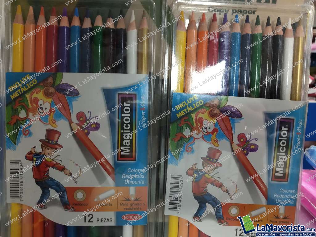 Caja de colores Magicolor x 12 unidades