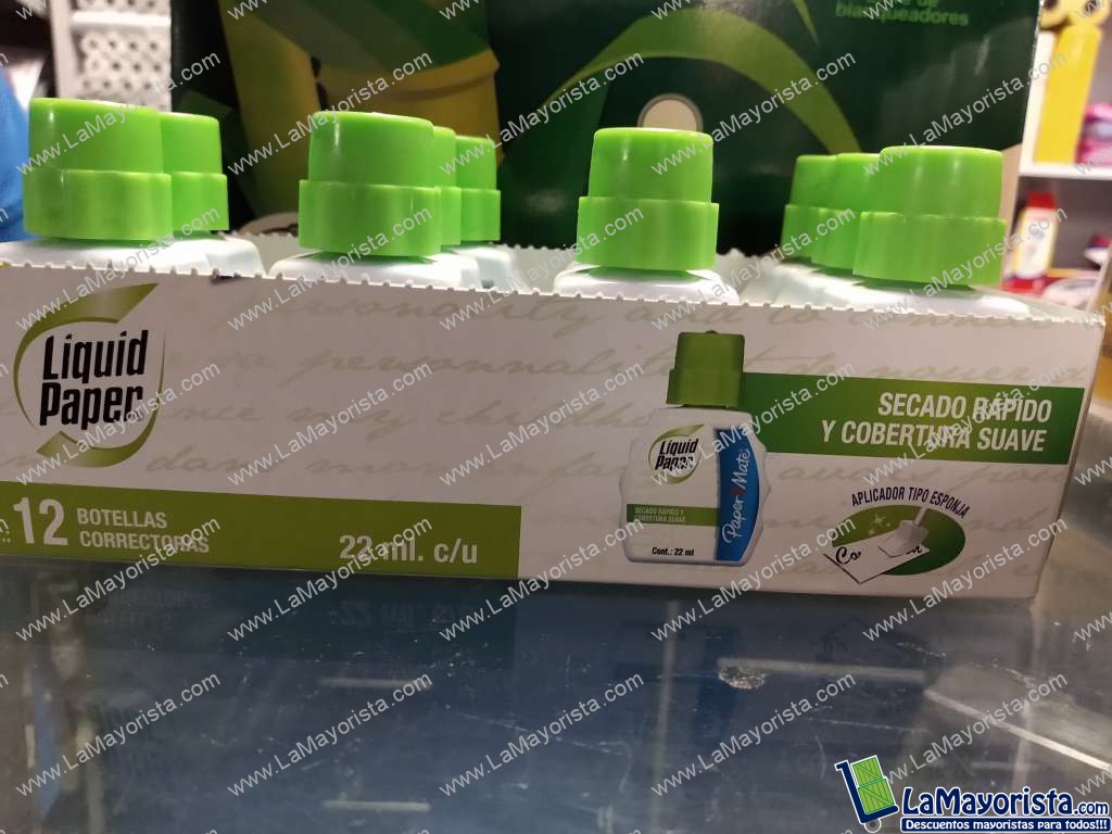 Liquid paper en escobilla
