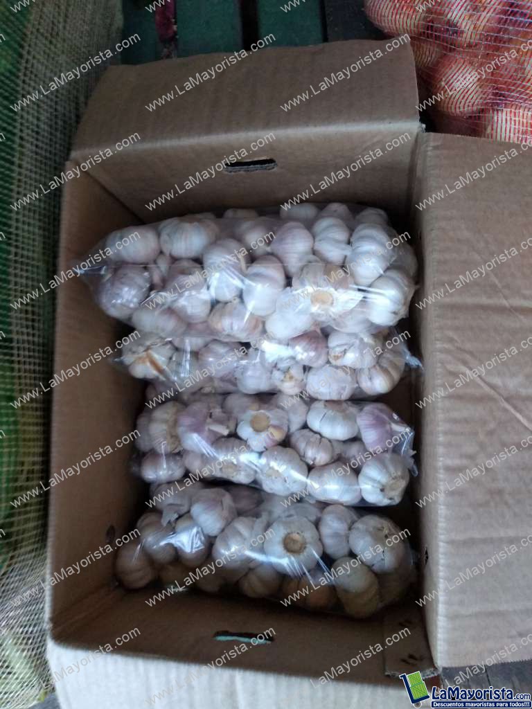 ajo en bolsas