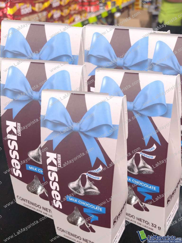 Hershey's kisses milk chocolate 32gr