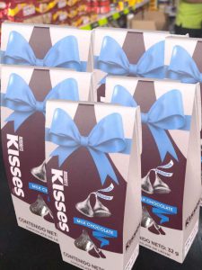 Hershey's kisses milk chocolate cont. 32gr