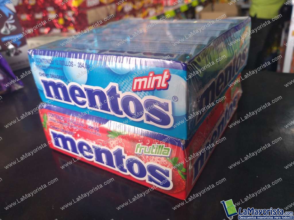 Mentos cont. 354gr x12 unidades