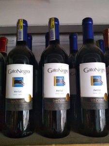 Vino Gato Negro Merlot 750ml