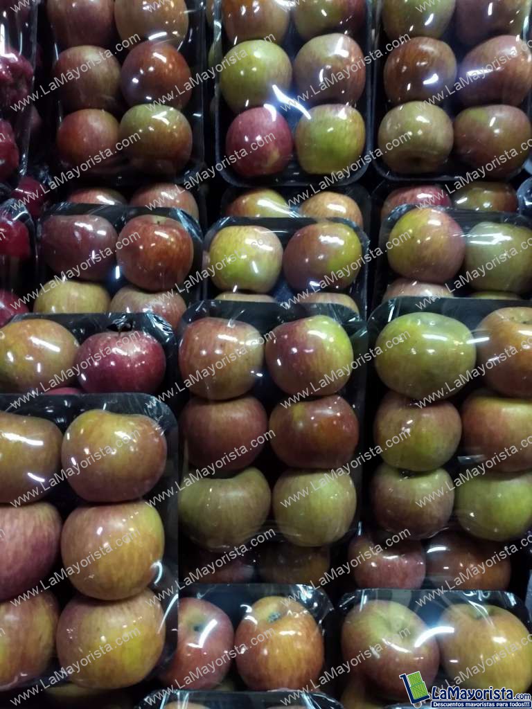Manzana gala en bandeja