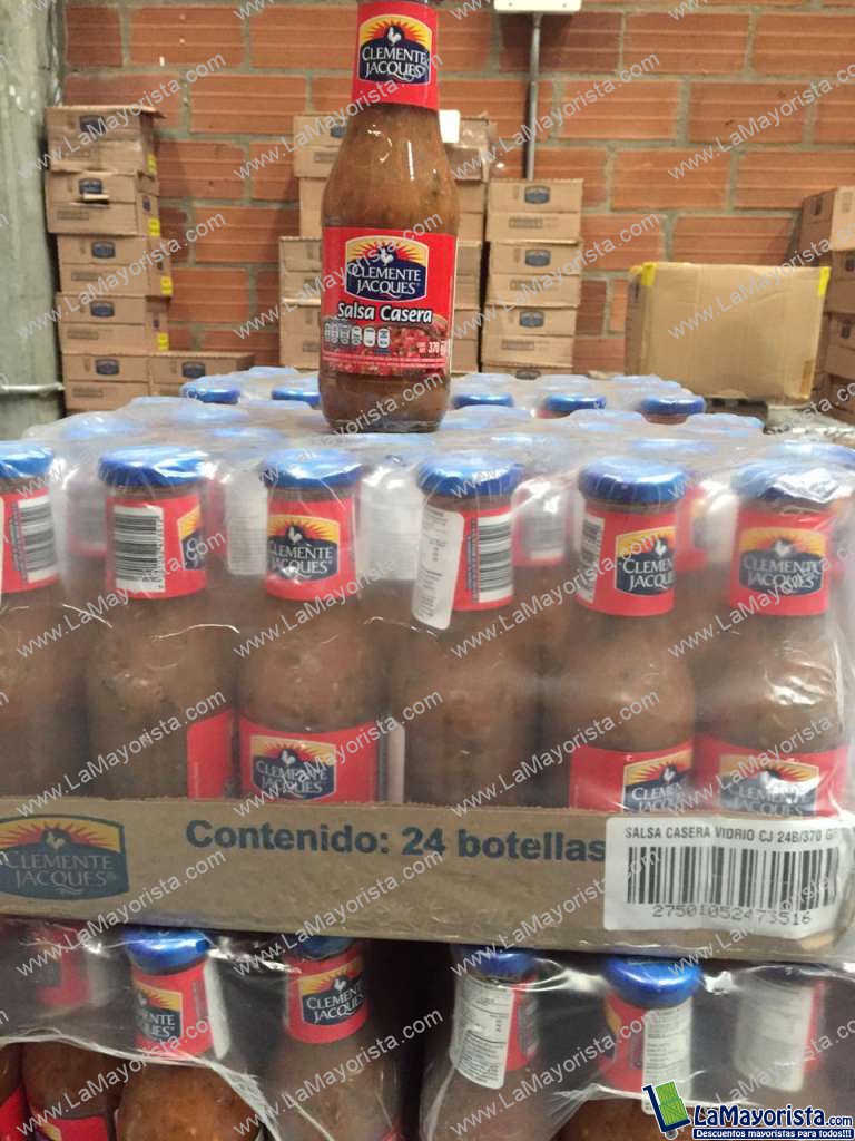 Salsa Casera Clemente Jacques botella 370 gr