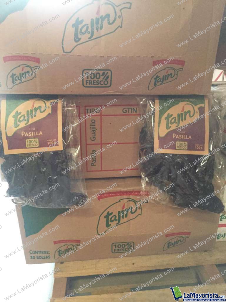 Chiles secos pasilla Tajín 100 gr
