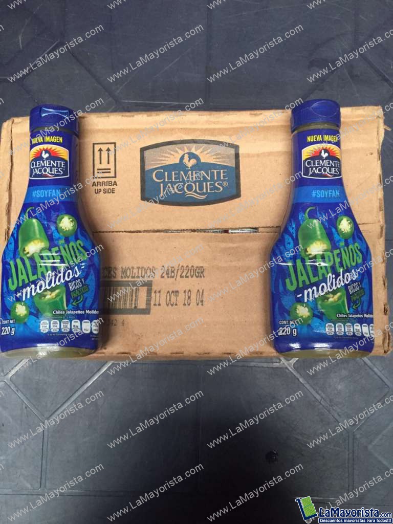 Salsa jalapeños molidos Clemente Jacques 220 gr