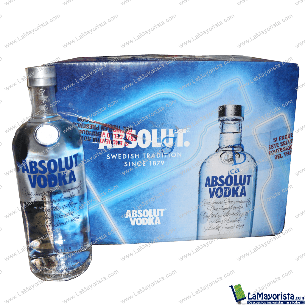 Vodka Absolut Botella
