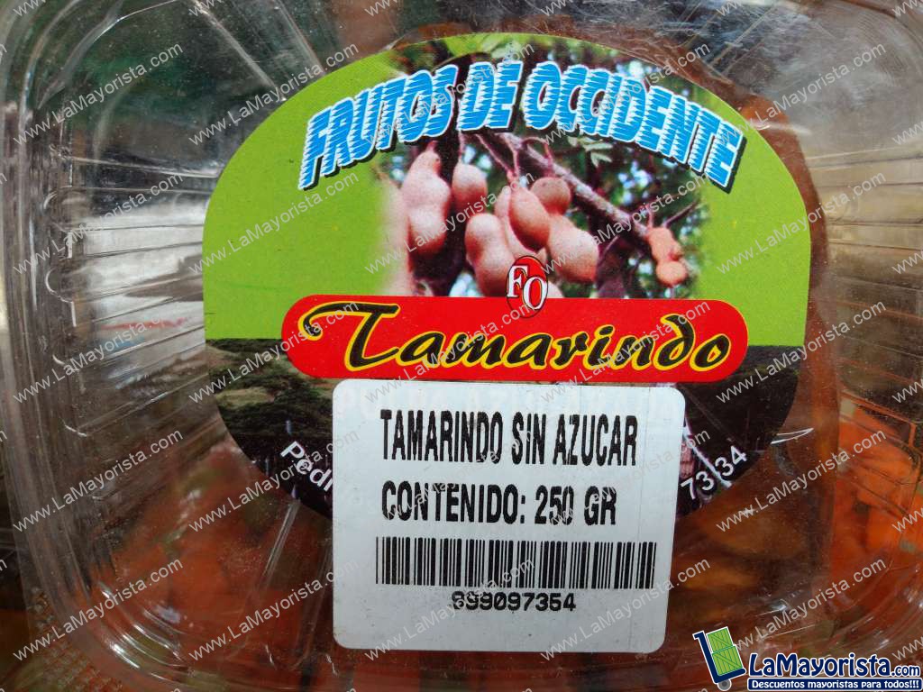 Tamarindo sin azúcar
