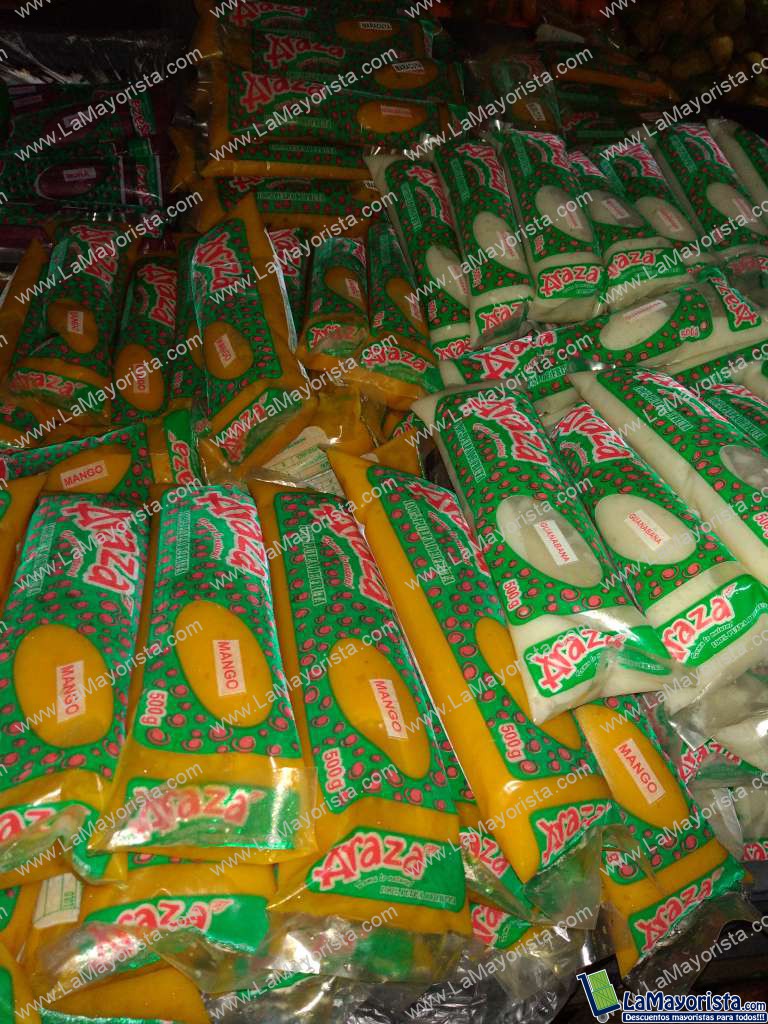 Pulpas araza surtidas x 500gr