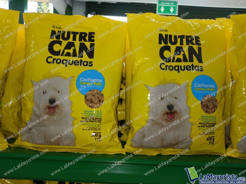 Nutrecan croquetas cachorros x 500gramos