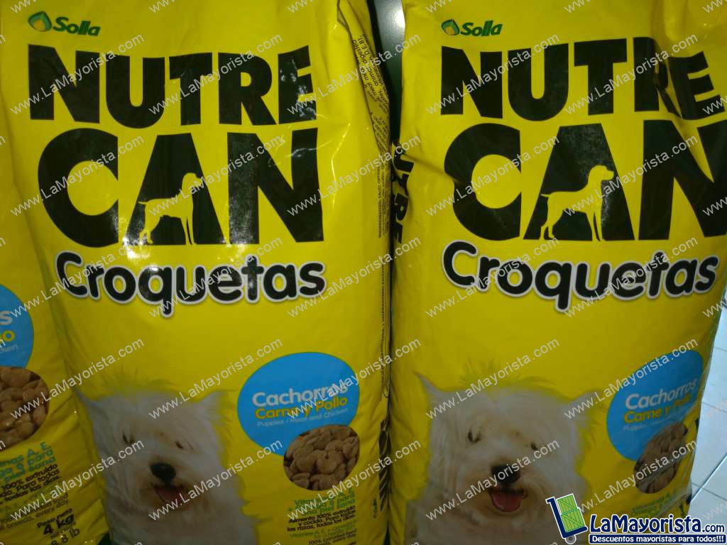 Nutrecan croquetas cachorros x 2 kilos