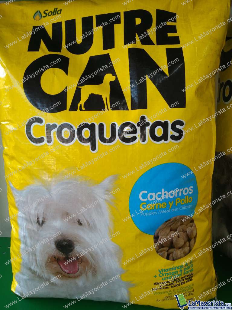 Nutrecan croquetas cachorros x 15 kilos