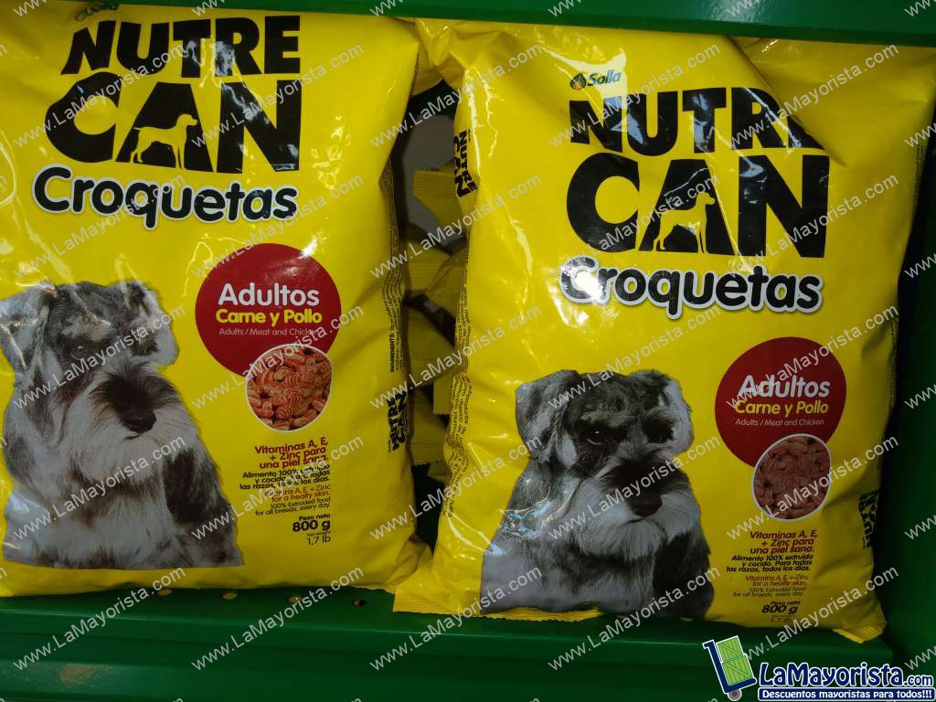 Nutrecan croquetas adultos x 800g