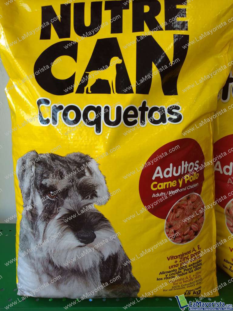 Nutrecan croquetas adultos x 15 kg