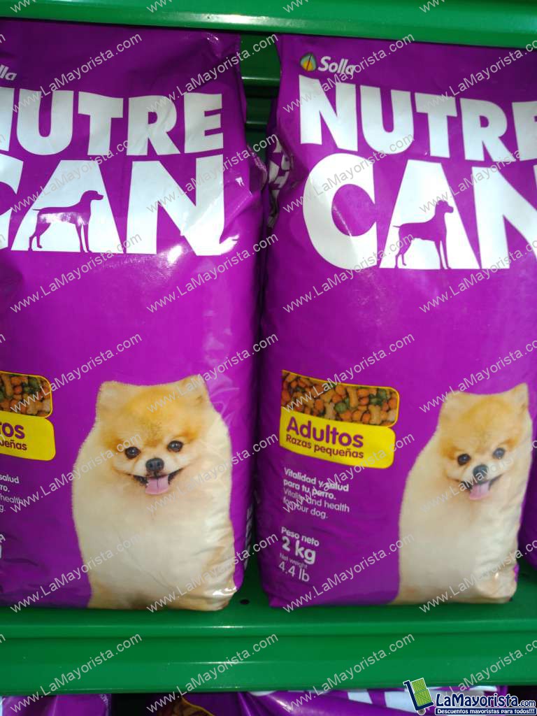 Nutrecan adultos raza pequeña x 2 kg