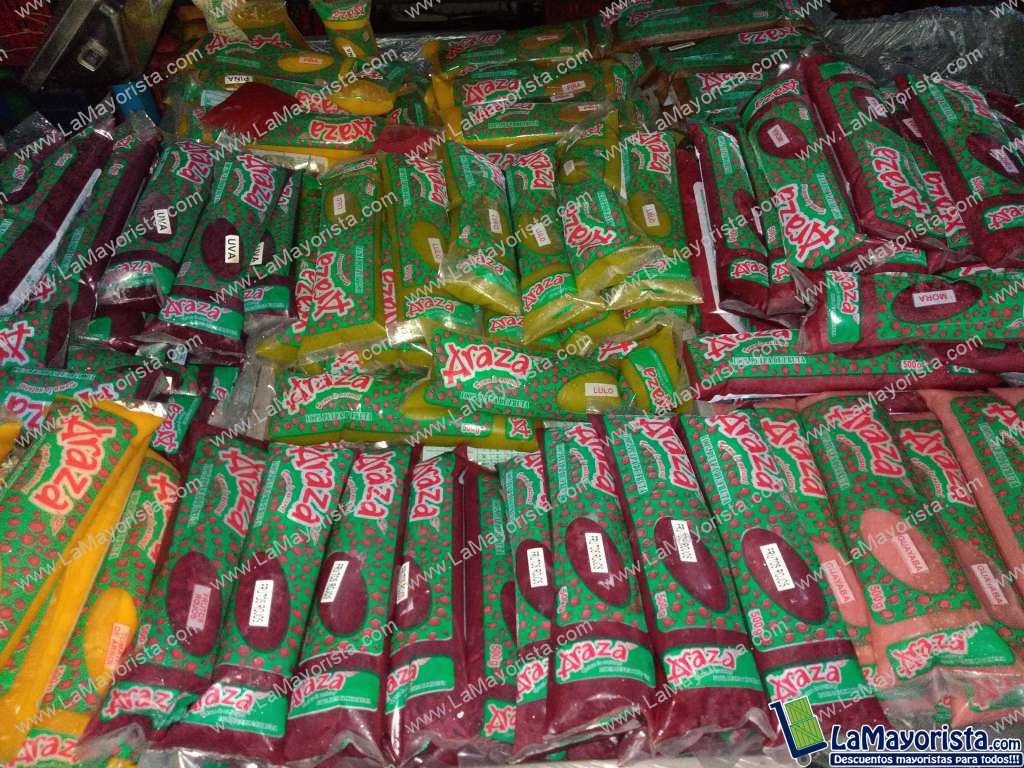 Pulpas araza surtidas x 500gr