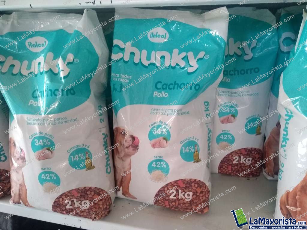 Chunky cachorro pollox2kg
