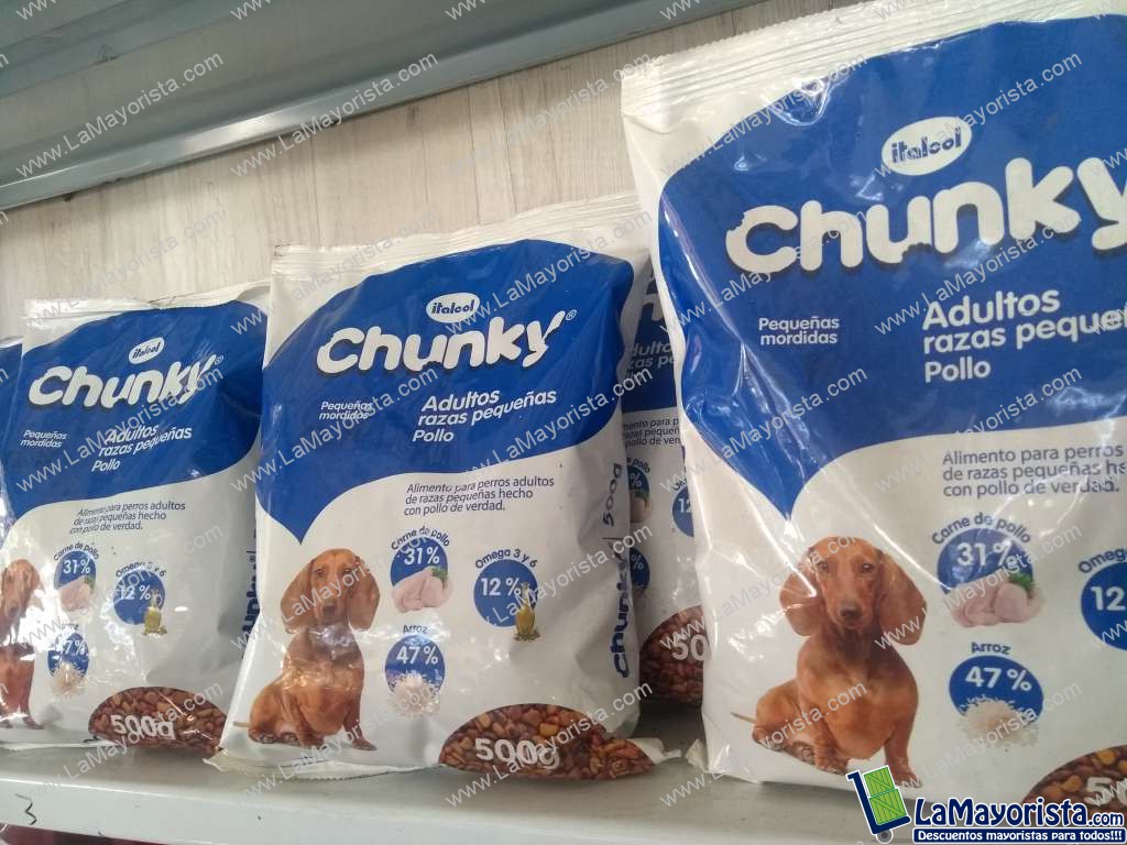 Chunky adulto raza pequeña pollox500g