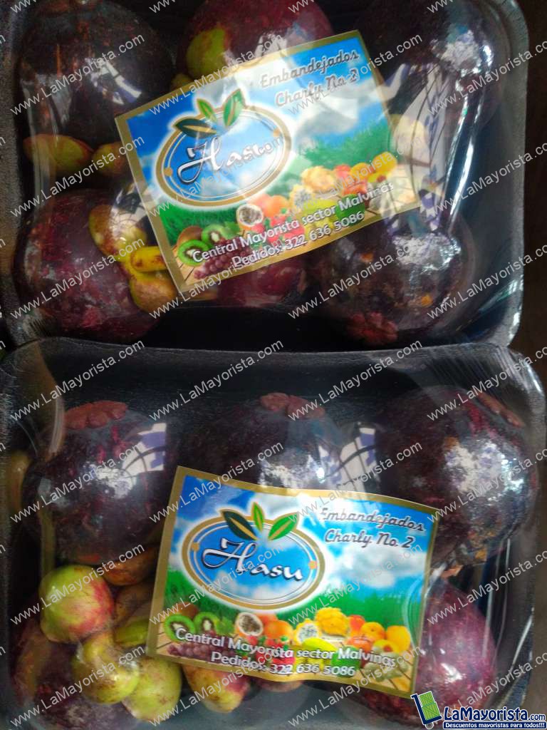 Mangostino en bandeja