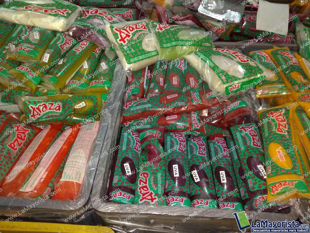 Pulpas araza surtidas x 500gr