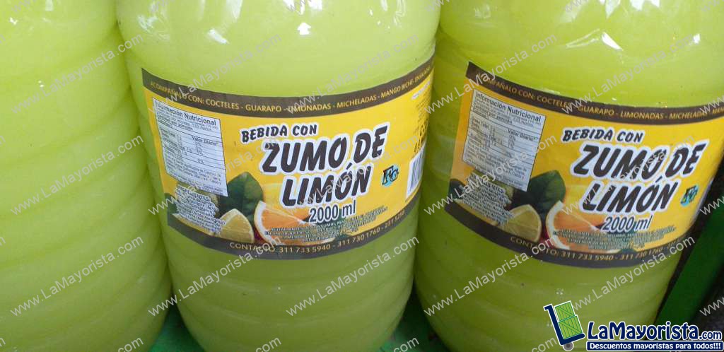 Zumo de limon x 2000ml
