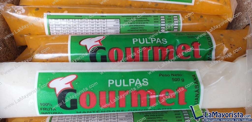 Pulpas gourmet x 500g