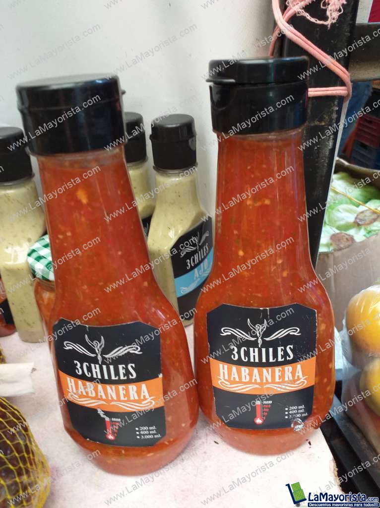 Salsa aji habanero * 500 gr