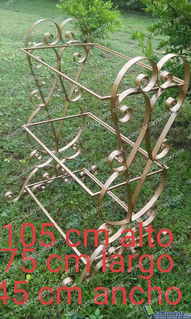 Multimueble para sala en hierro forjado