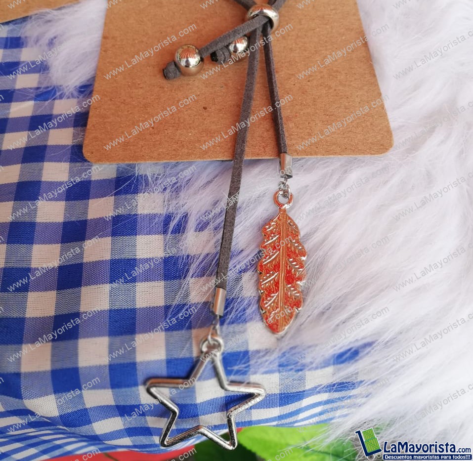 Collar de cuero y acero