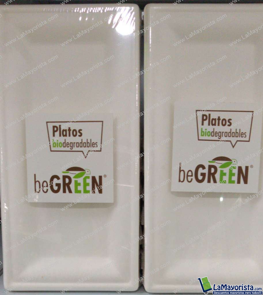 Plato largo 10x5cm x 20 unidades