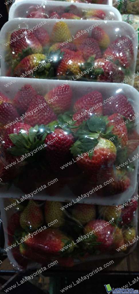 Fresa jumbo en bandeja